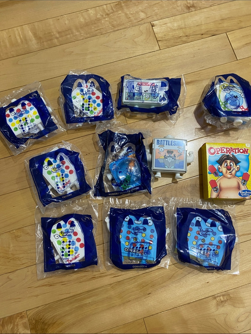 McDonald’s Happy Meal Toys ~ Hasbro Portable Handheld Games ~